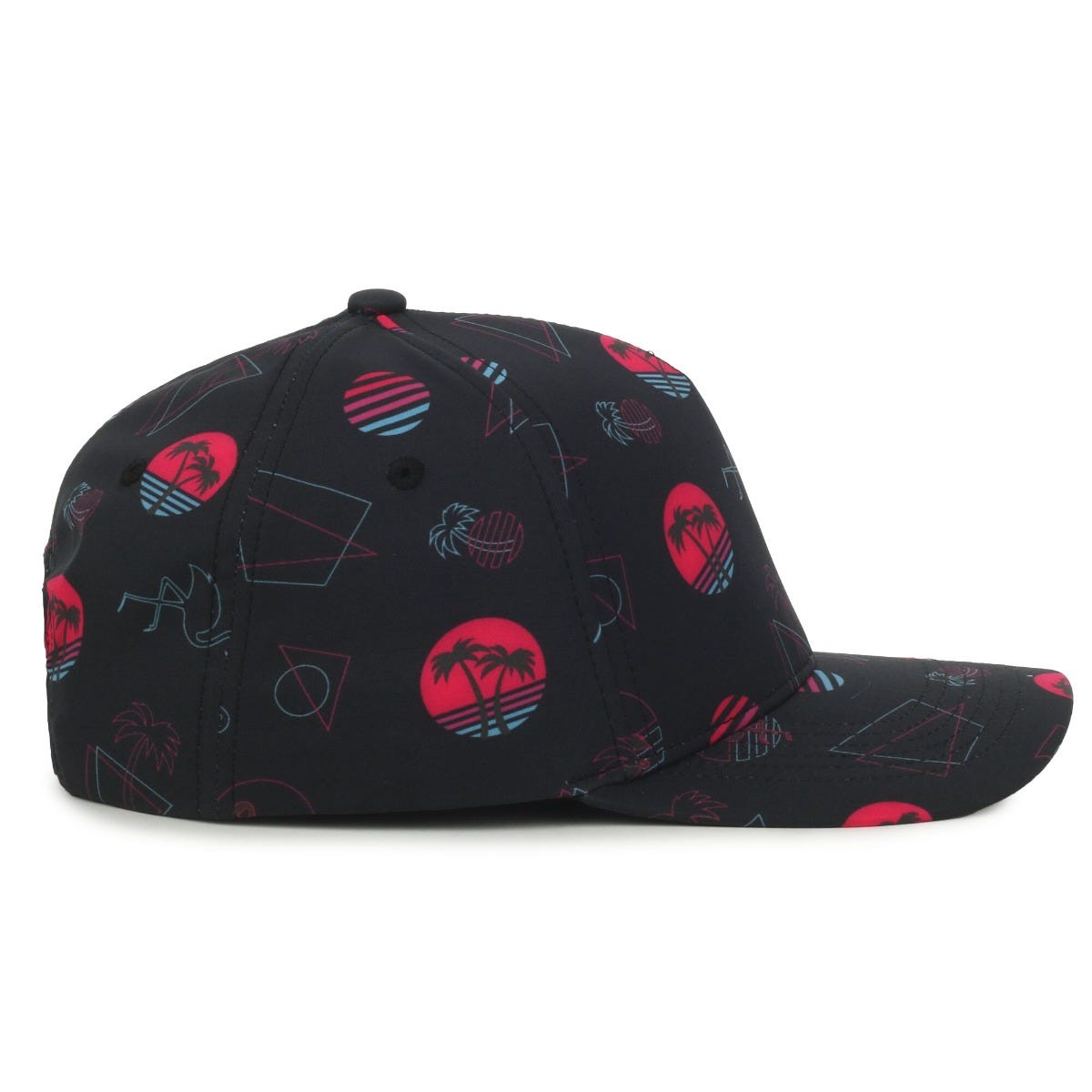 Legendary Headwear KAHUNA Trend Print Structured Snapback Cap - Miami
