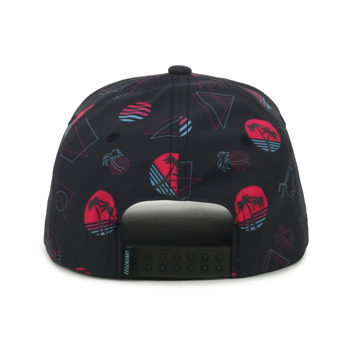 Legendary Headwear KAHUNA Trend Print Structured Snapback Cap - Miami