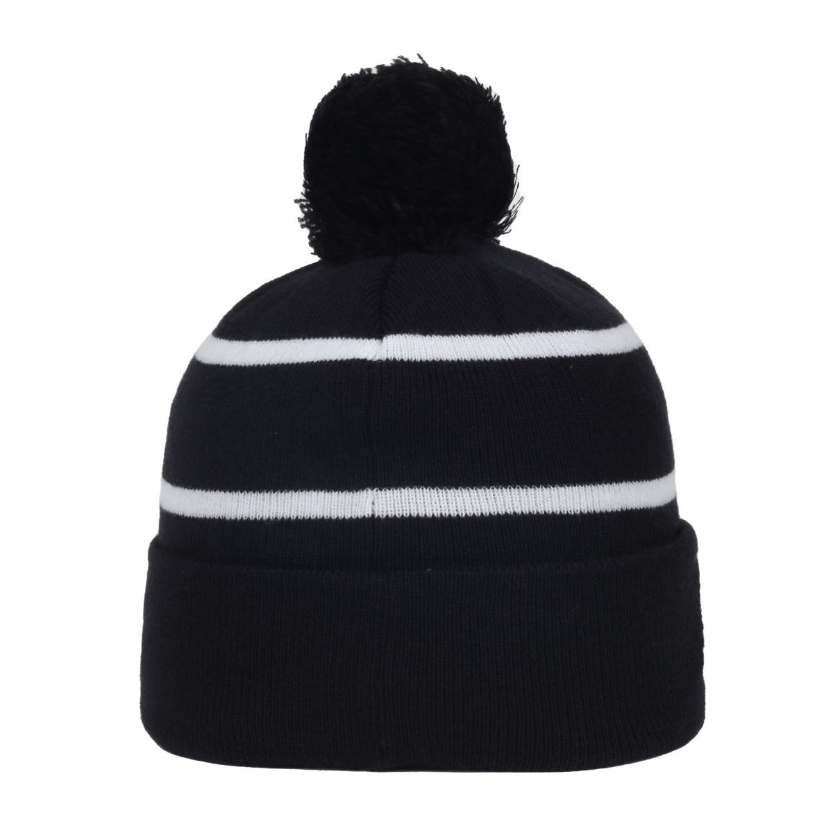Legendary Headwear KILLINGTON Pom Cuffed Knit Beanie - Navy/White