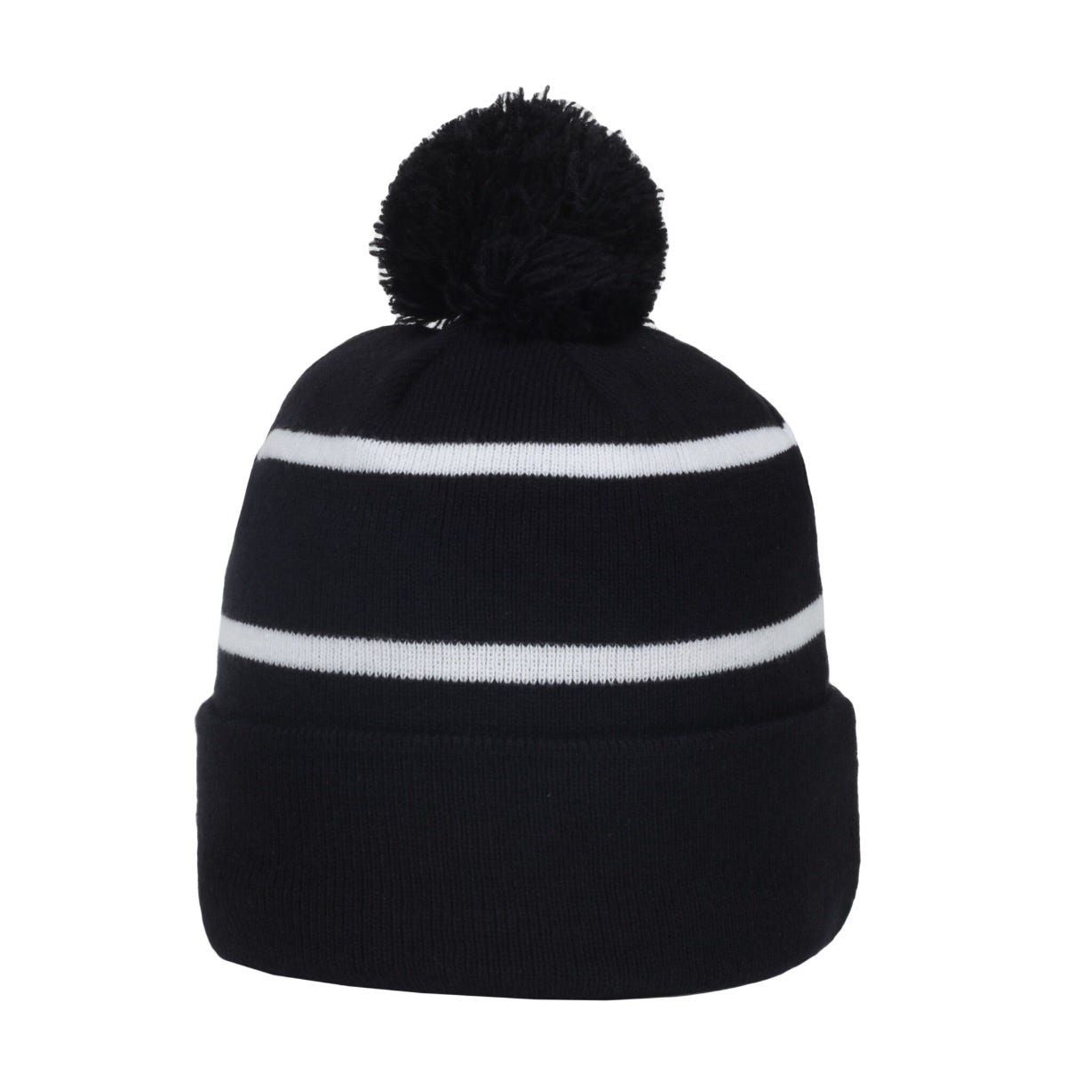 Legendary Headwear KILLINGTON Pom Cuffed Knit Beanie - Navy/White