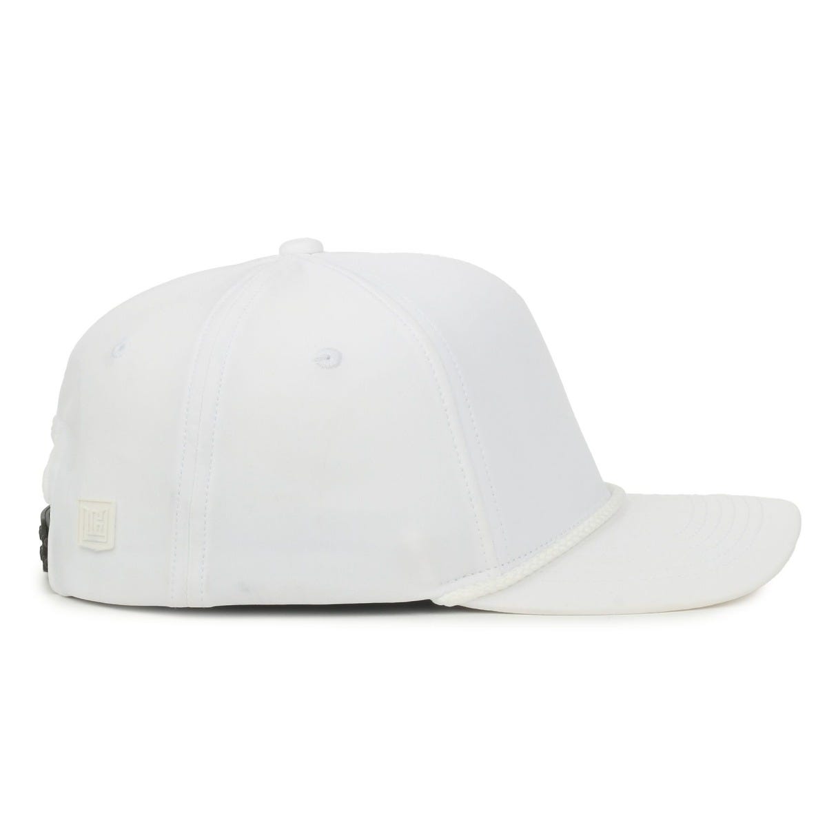 Legendary Headwear KINGSTON Structured Rope Snapback Cap - White/White Cord