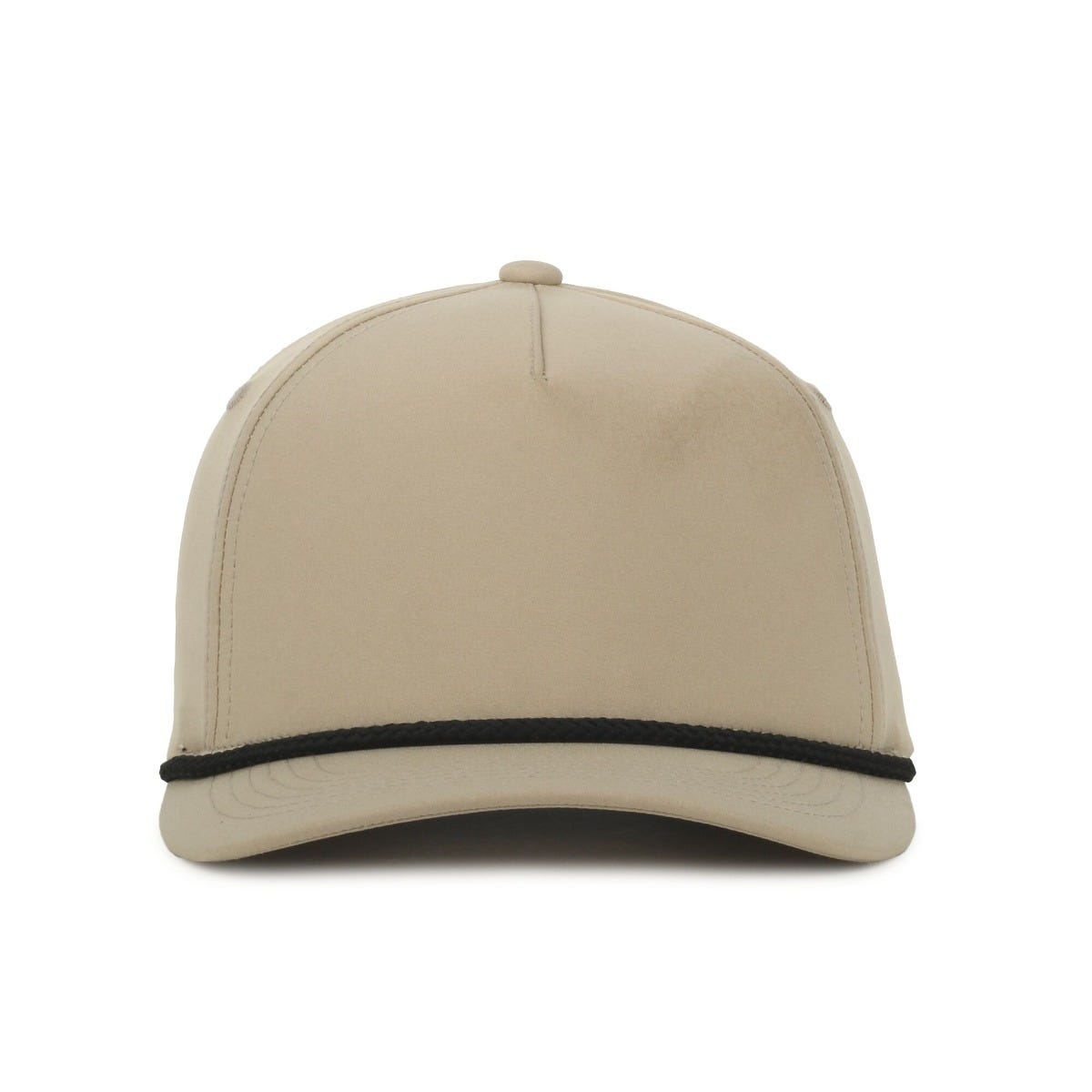 Legendary Headwear KINGSTON Structured Rope Snapback Cap - Khaki/Black Cord