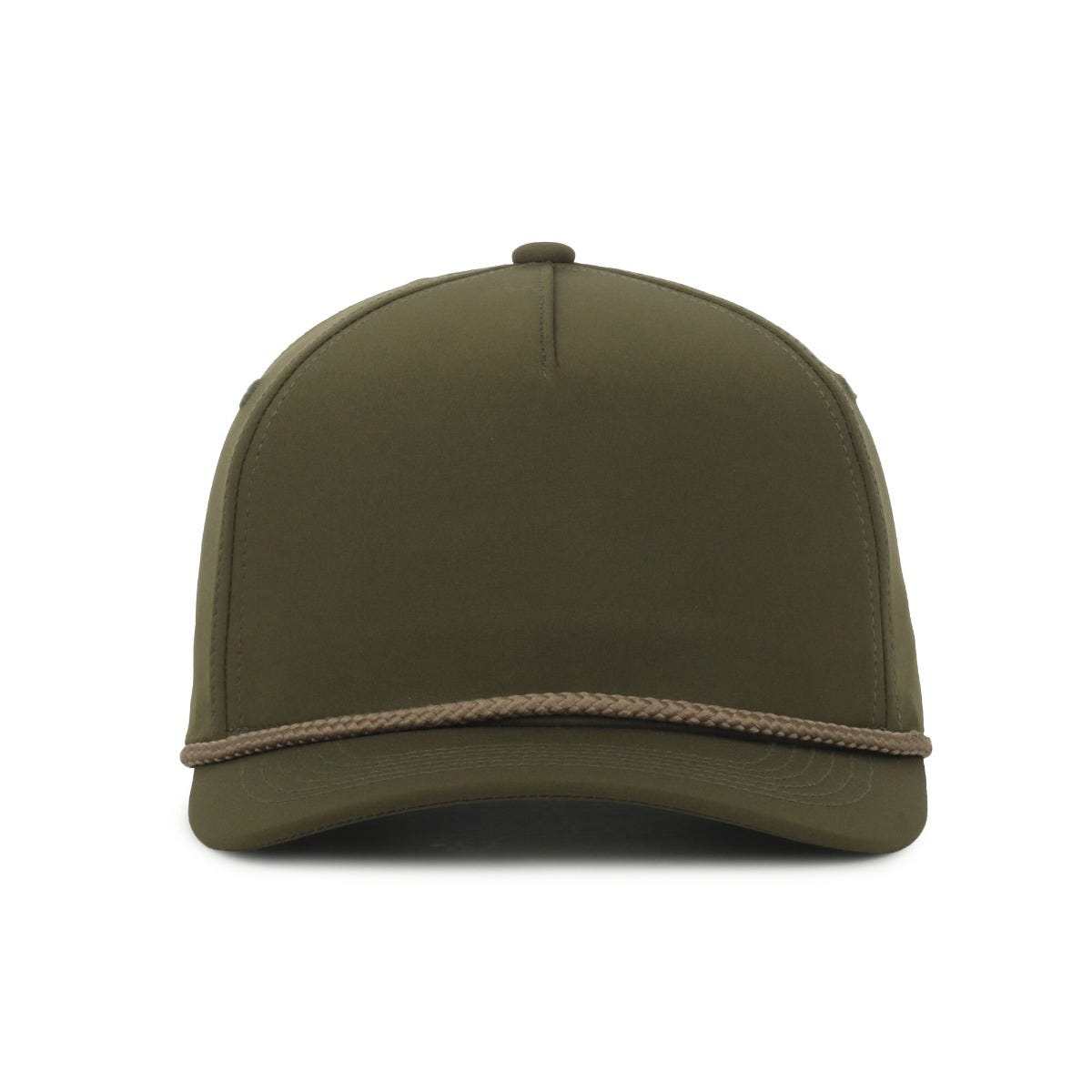 Legendary Headwear KINGSTON Structured Rope Snapback Cap - Olive/Khaki Cord