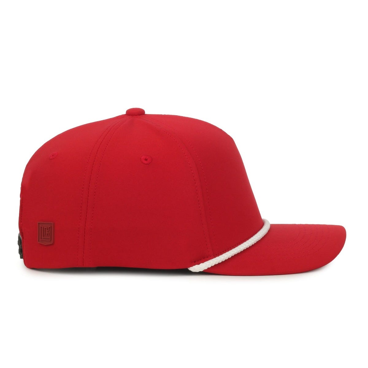 Legendary Headwear KINGSTON Structured Rope Snapback Cap - Red/White Cord