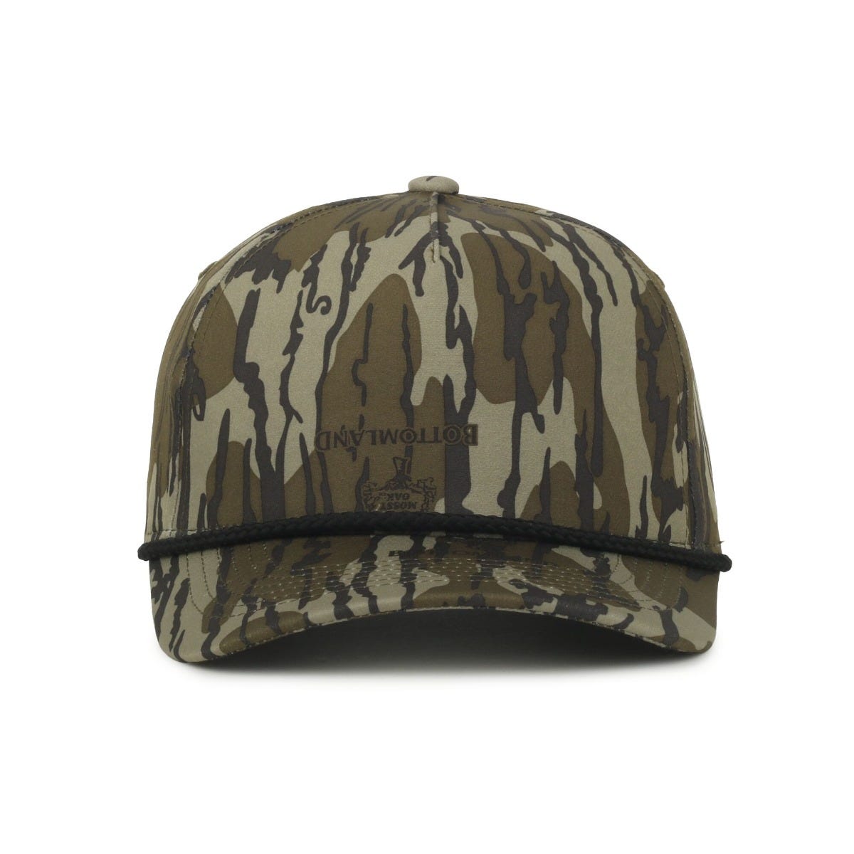 Legendary Headwear KINGSTON Structured Rope Snapback Cap - Mossy Oak Original Bottomland/Black Cord