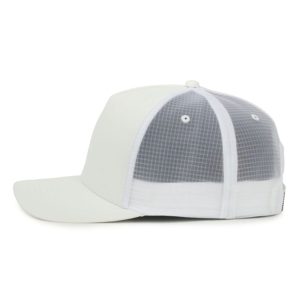 Legendary Headwear NOHO Structured Mesh Back Trucker Cap - White