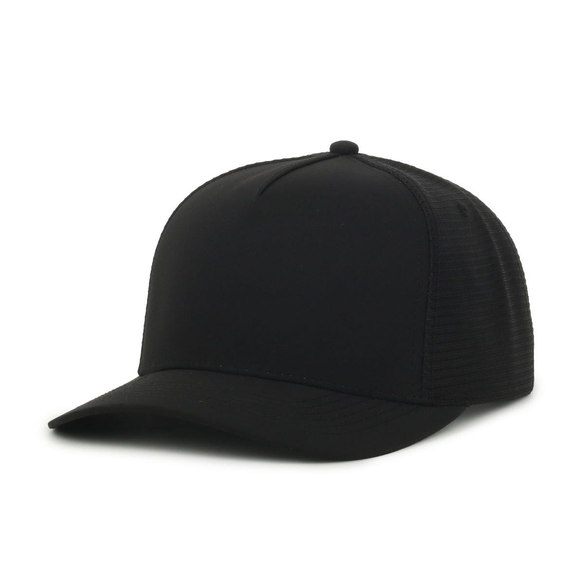 Legendary Headwear NOHO Structured Mesh Back Trucker Cap - Black