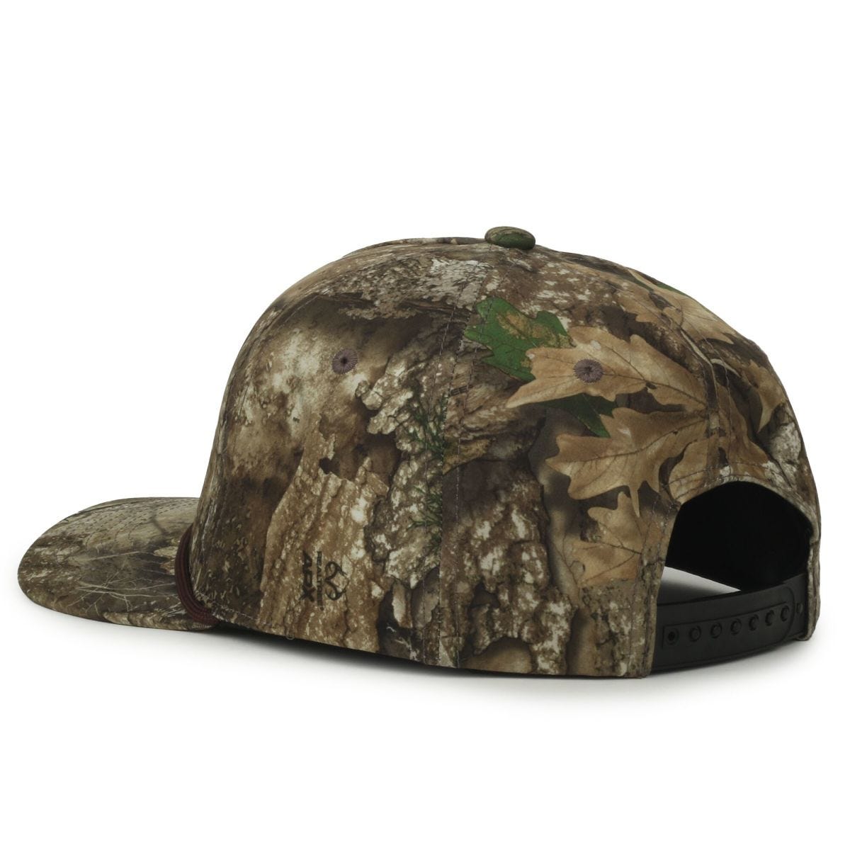 OC Sports OC550CAMO Performance 5-Panel Camo Cap - Realtree APX/Brown Cord