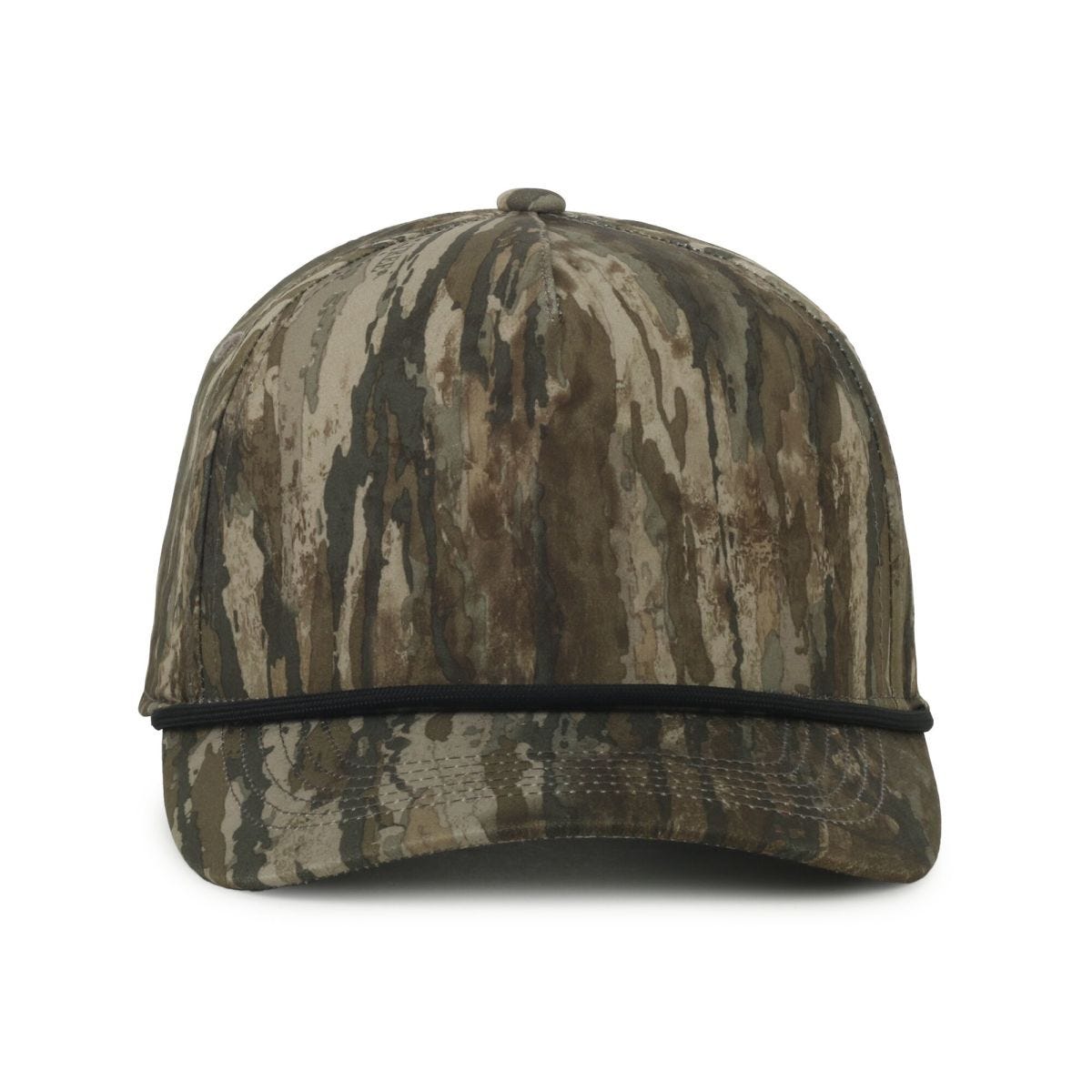 OC Sports OC550CAMO Performance 5-Panel Camo Cap - Realtree Legacy/Black Cord