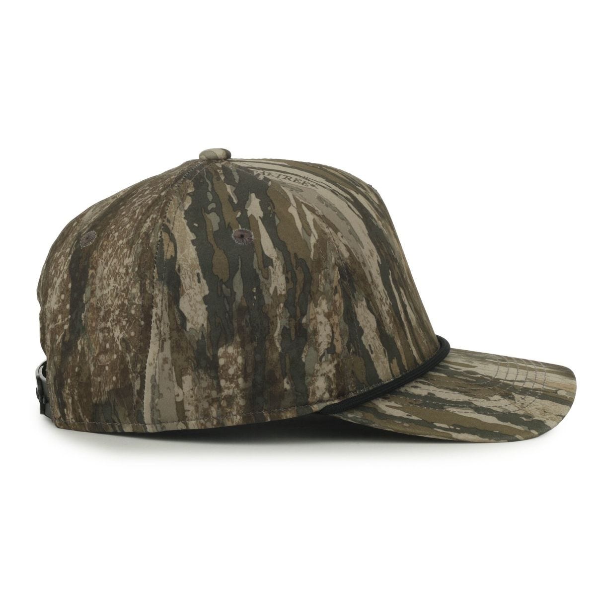 OC Sports OC550CAMO Performance 5-Panel Camo Cap - Realtree Legacy/Black Cord