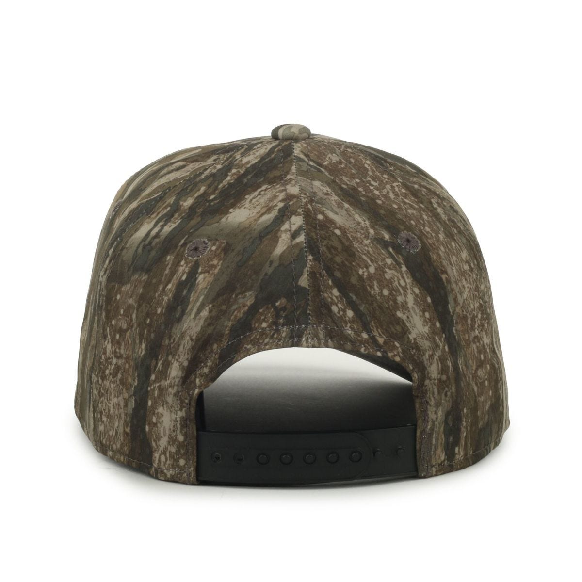 OC Sports OC550CAMO Performance 5-Panel Camo Cap - Realtree Legacy/Black Cord