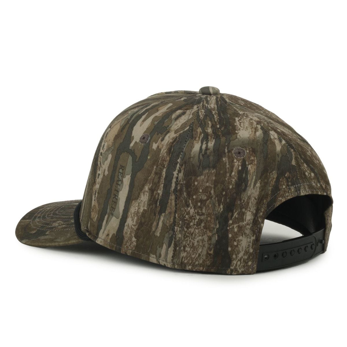 OC Sports OC550CAMO Performance 5-Panel Camo Cap - Realtree Legacy/Black Cord
