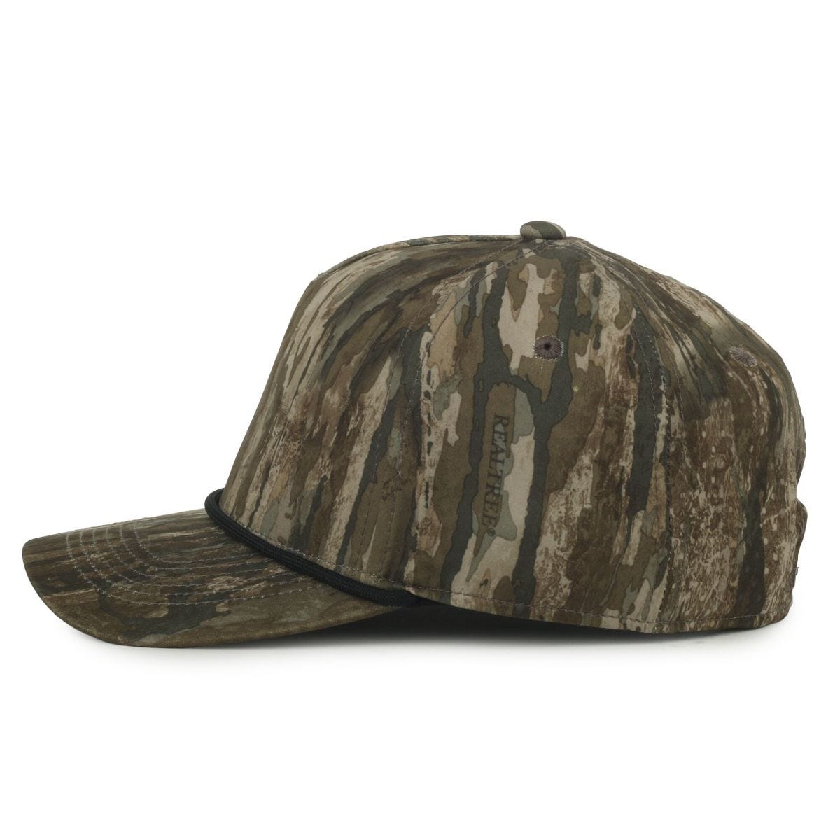 OC Sports OC550CAMO Performance 5-Panel Camo Cap - Realtree Legacy/Black Cord