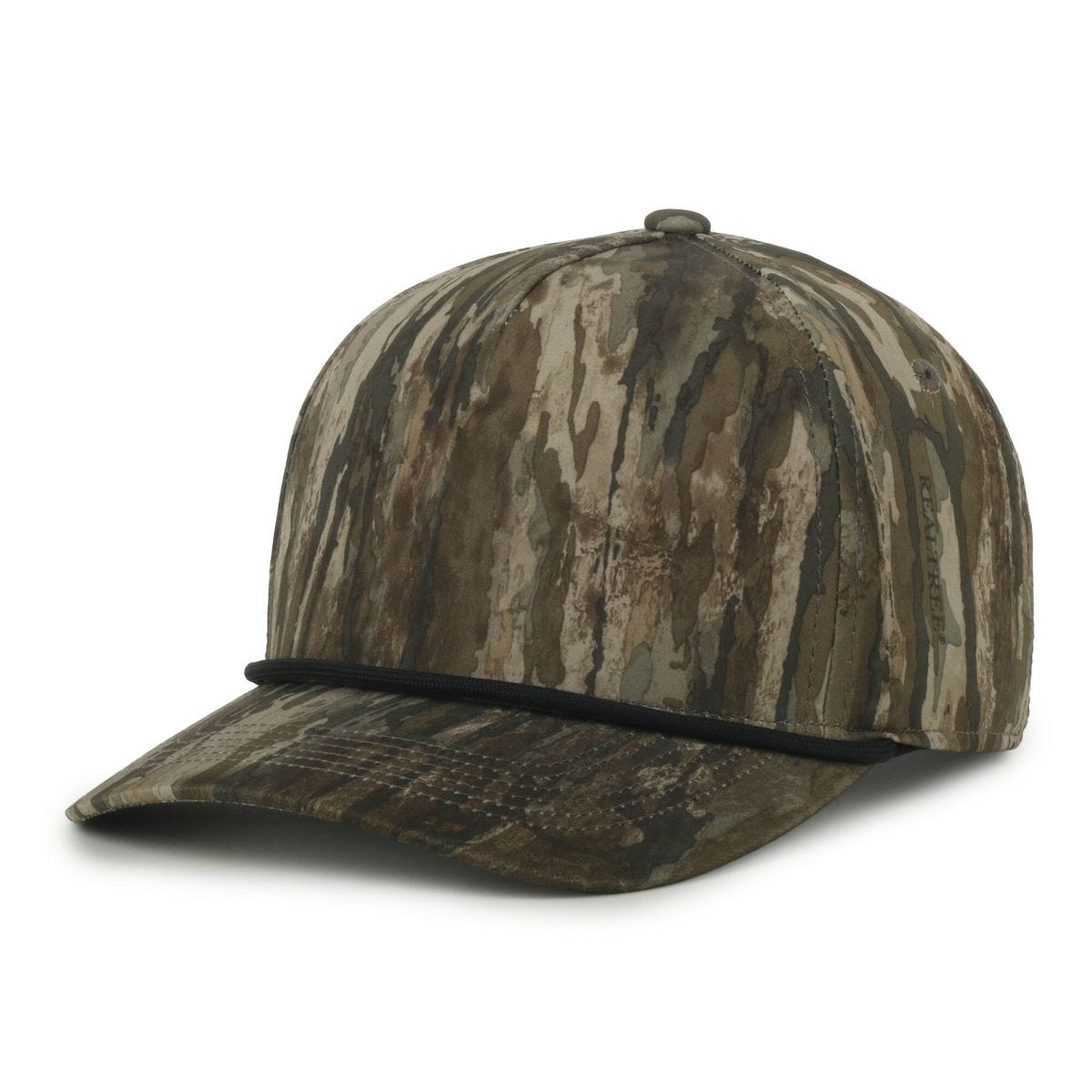 OC Sports OC550CAMO Performance 5-Panel Camo Cap - Realtree Legacy/Black Cord