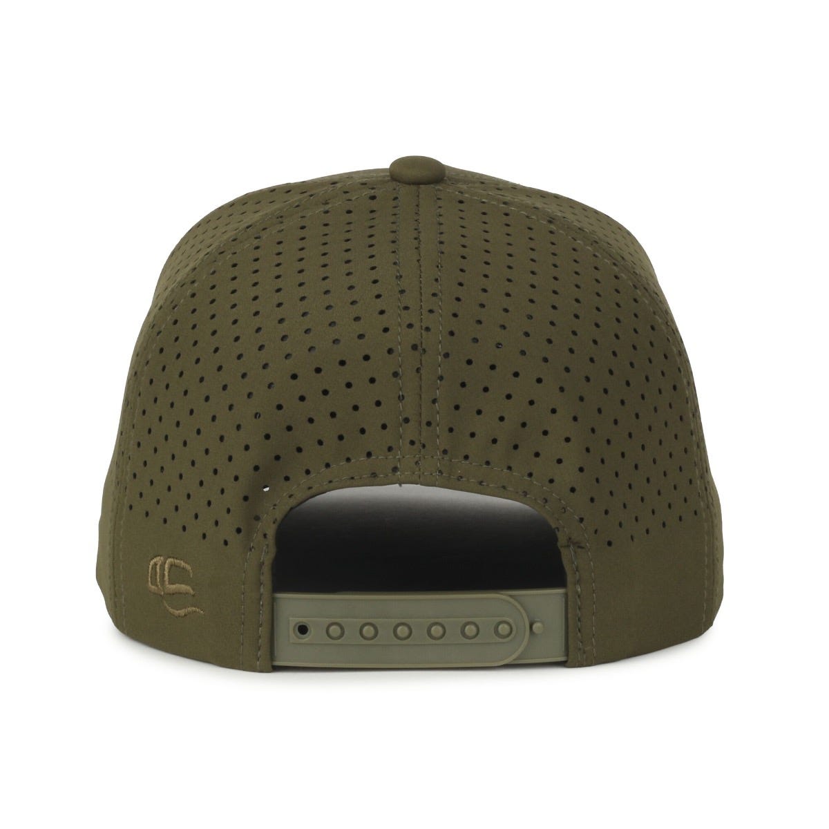 OC Sports OC551PF Perforated Performance 5-Panel with Cord Cap - Olive Black Cord