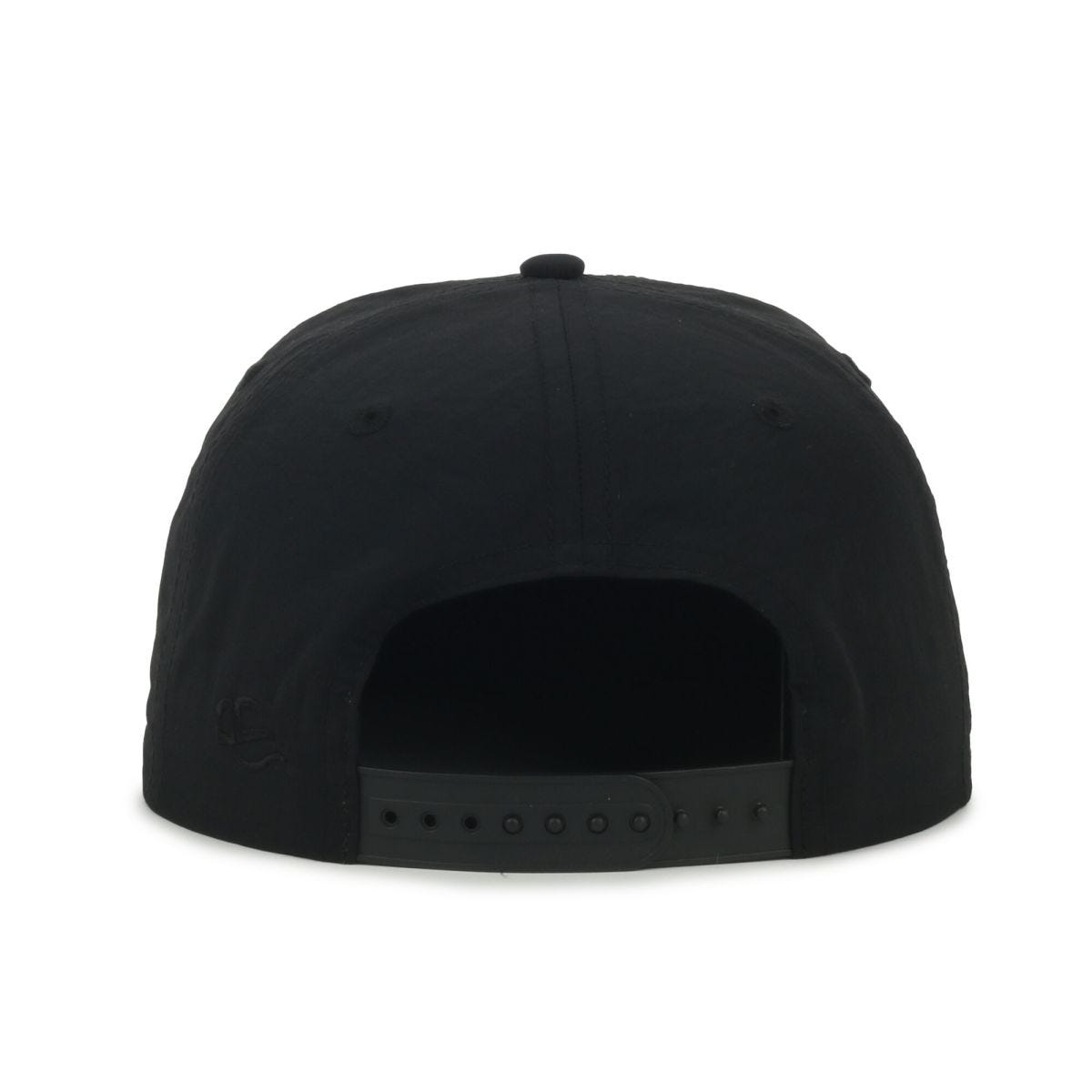 OC Sports OC556 5-Panel High Crown Cord Cap - Black White Cord