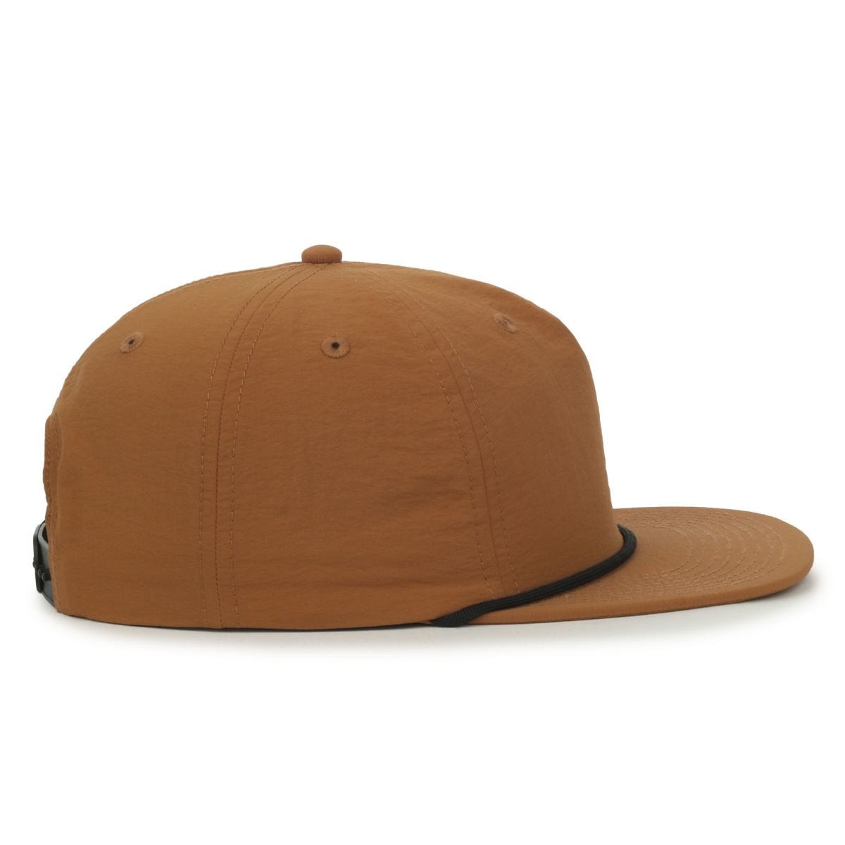 OC Sports OC556 5-Panel High Crown Cord Cap - Canyon Brown Black Cord