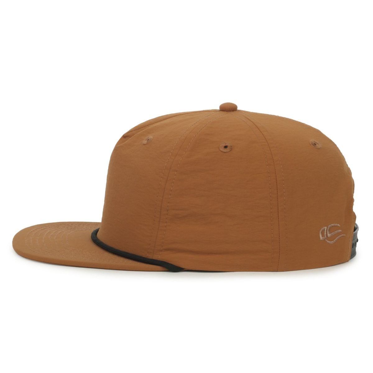OC Sports OC556 5-Panel High Crown Cord Cap - Canyon Brown Black Cord