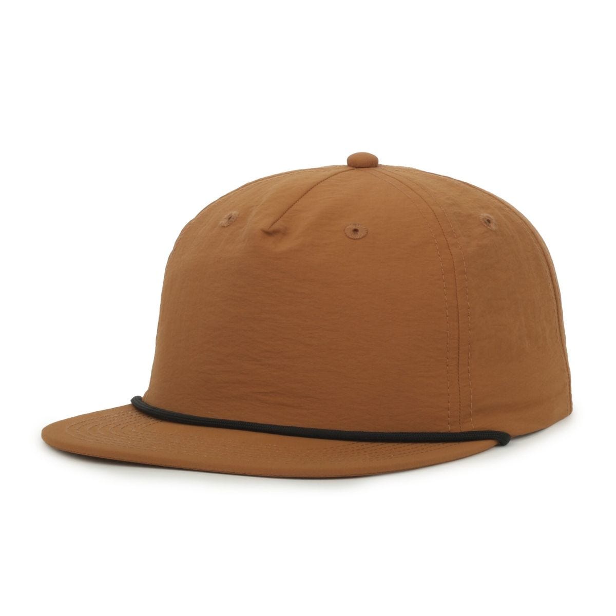 OC Sports OC556 5-Panel High Crown Cord Cap - Canyon Brown Black Cord