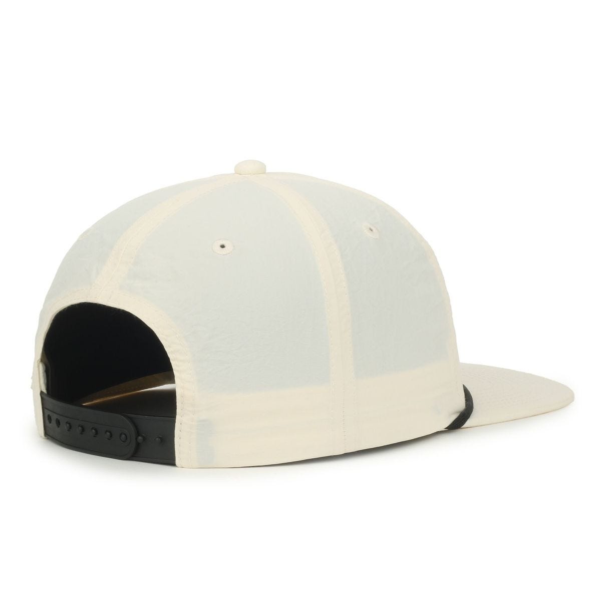 OC Sports OC556 5-Panel High Crown Cord Cap - Cream Black Cord
