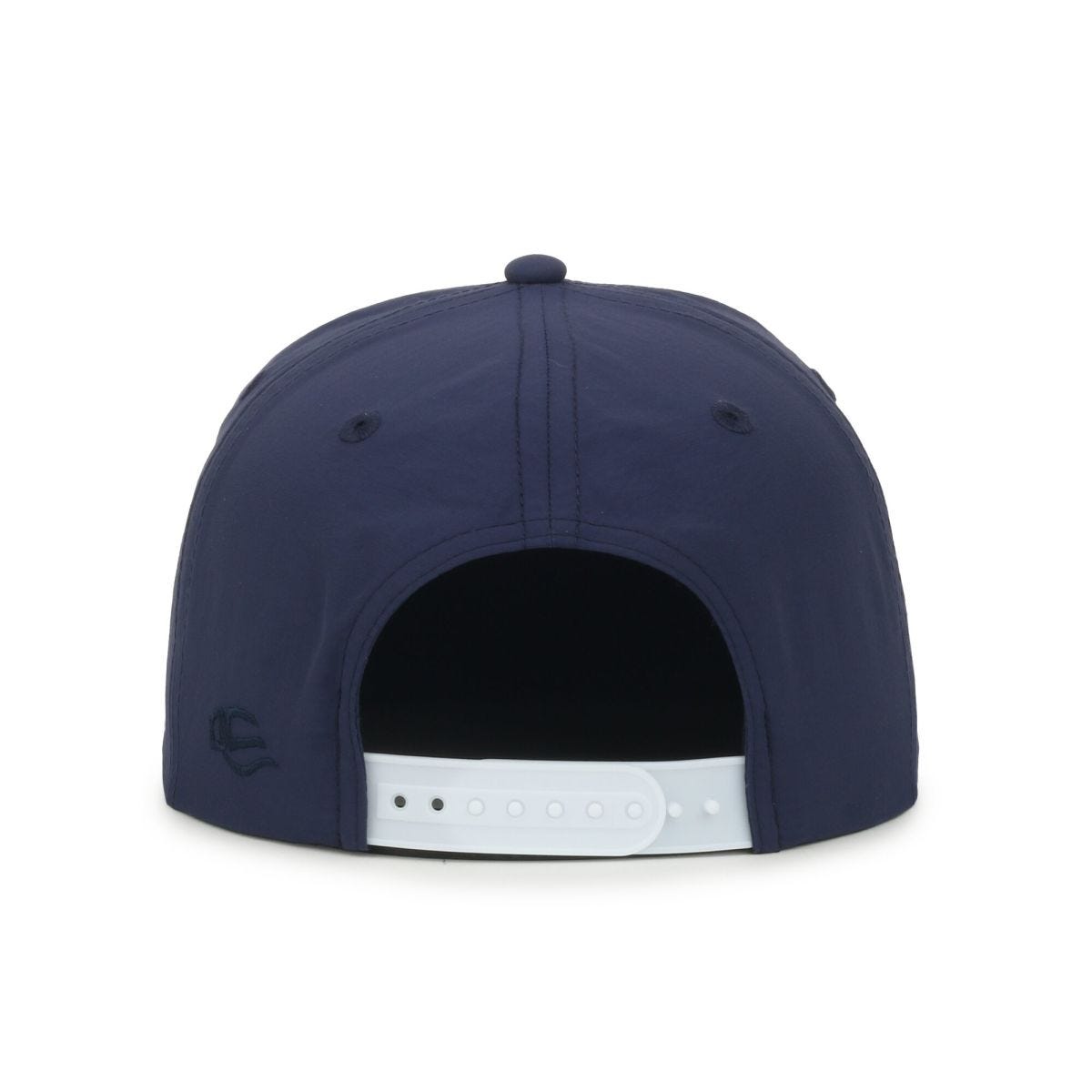 OC Sports OC556 5-Panel High Crown Cord Cap - Navy White Cord