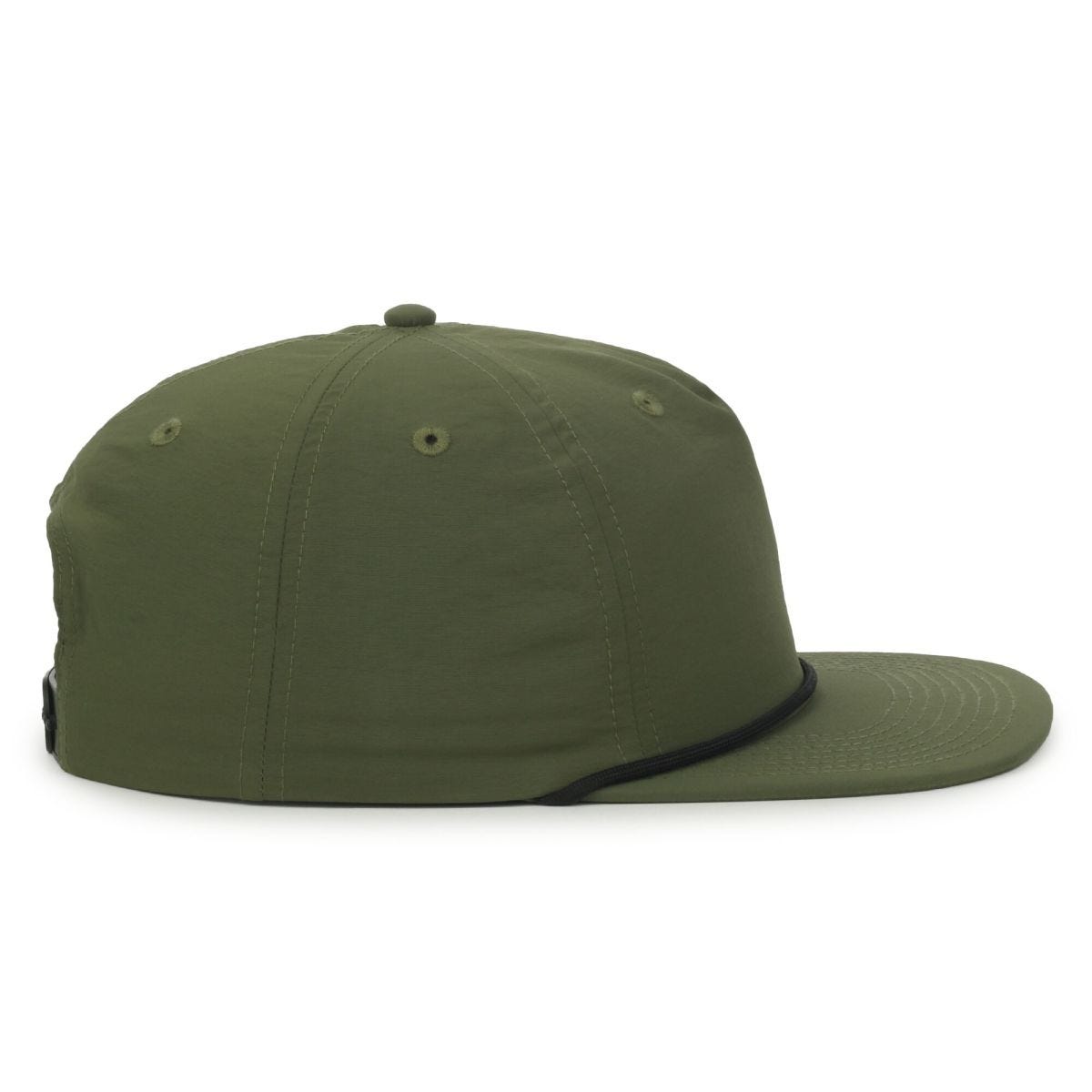 OC Sports OC556 5-Panel High Crown Cord Cap - Olive Black Cord