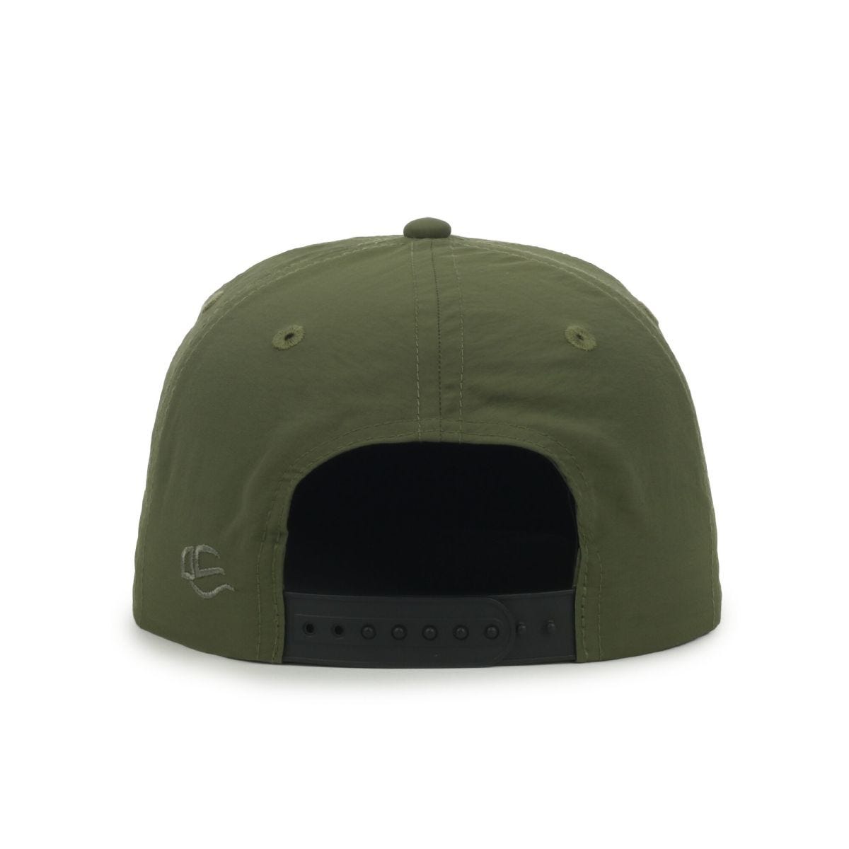 OC Sports OC556 5-Panel High Crown Cord Cap - Olive Black Cord