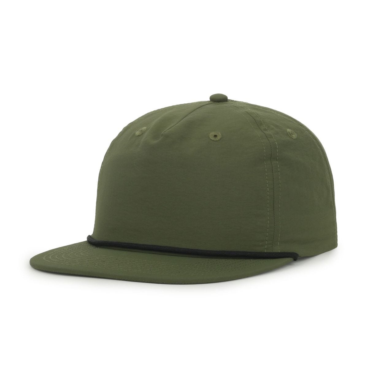OC Sports OC556 5-Panel High Crown Cord Cap - Olive Black Cord