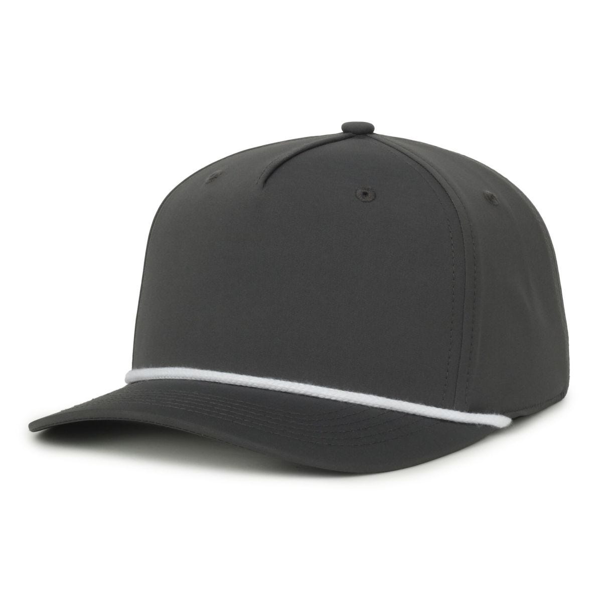 OC Sports OC558 Recycled Solid Back Cord Cap - Graphite White Cord
