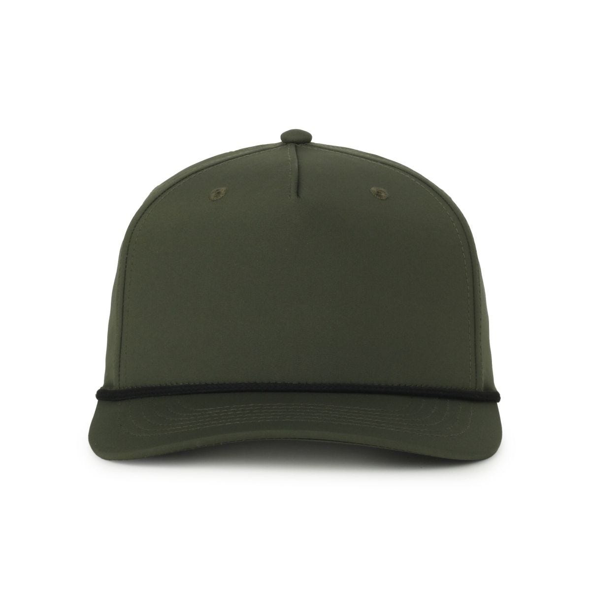 OC Sports OC558 Recycled Solid Back Cord Cap - Olive Black Cord