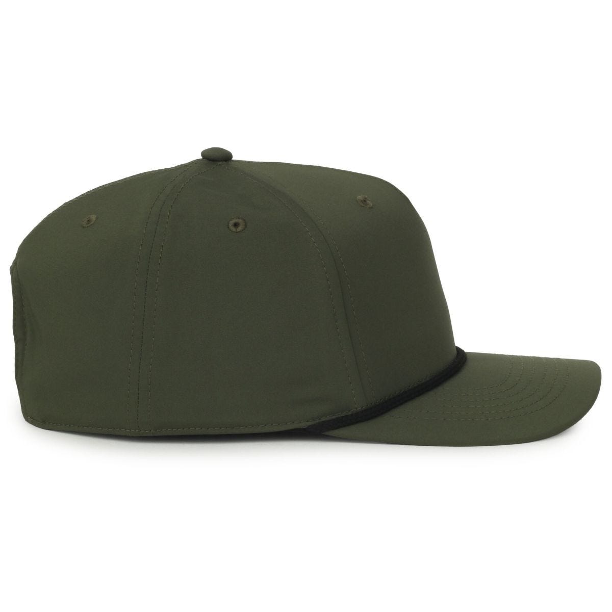 OC Sports OC558 Recycled Solid Back Cord Cap - Olive Black Cord