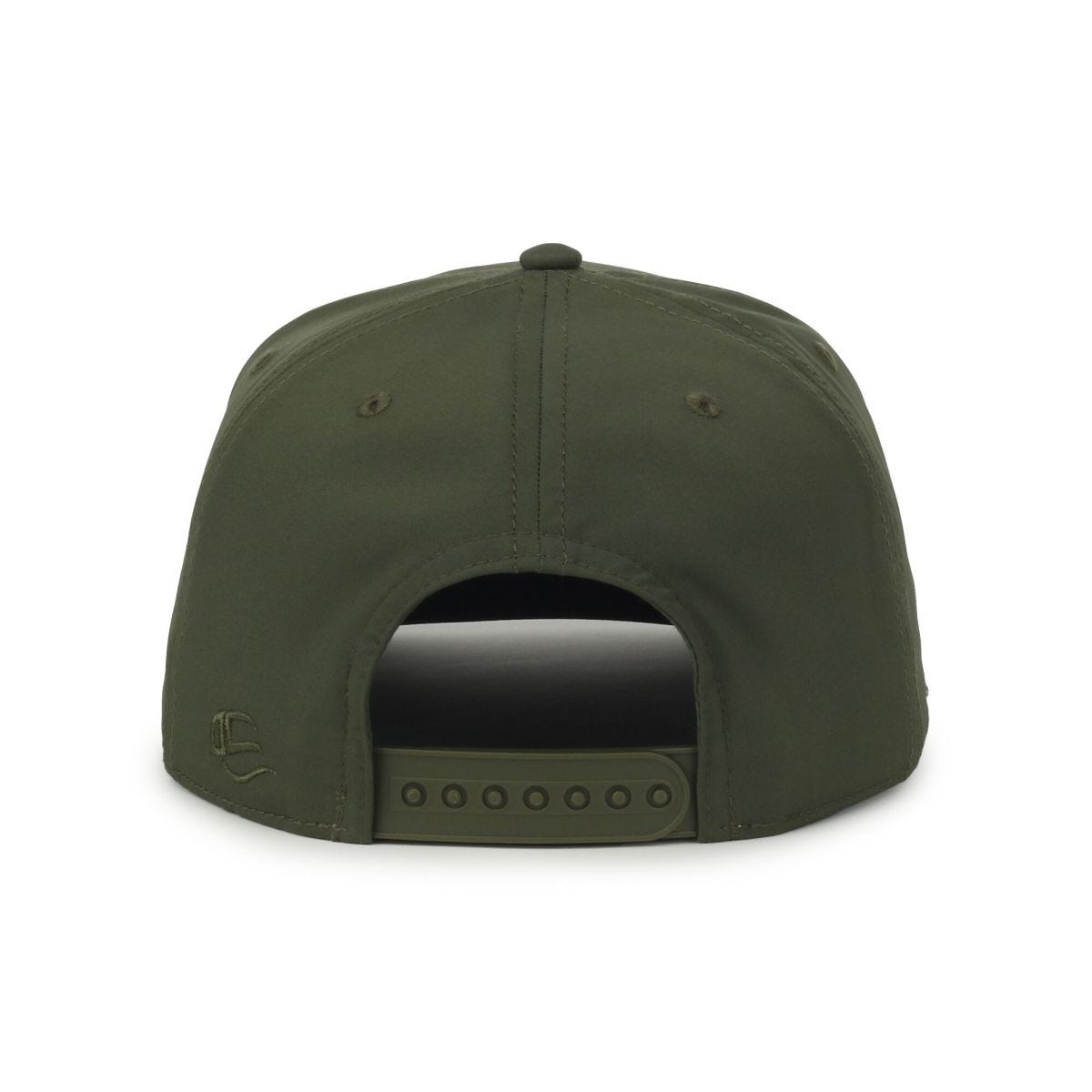 OC Sports OC558 Recycled Solid Back Cord Cap - Olive Black Cord