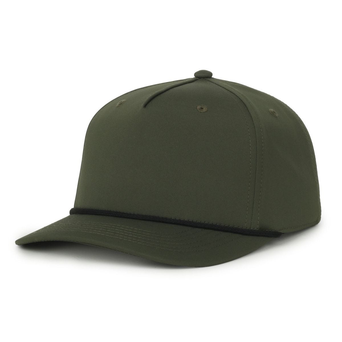 OC Sports OC558 Recycled Solid Back Cord Cap - Olive Black Cord