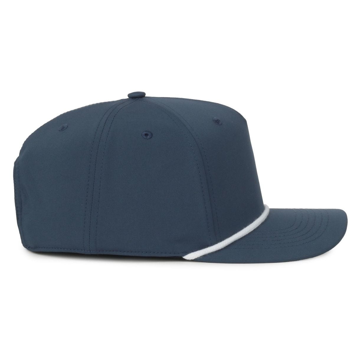 OC Sports OC558 Recycled Solid Back Cord Cap - Slate White Cord
