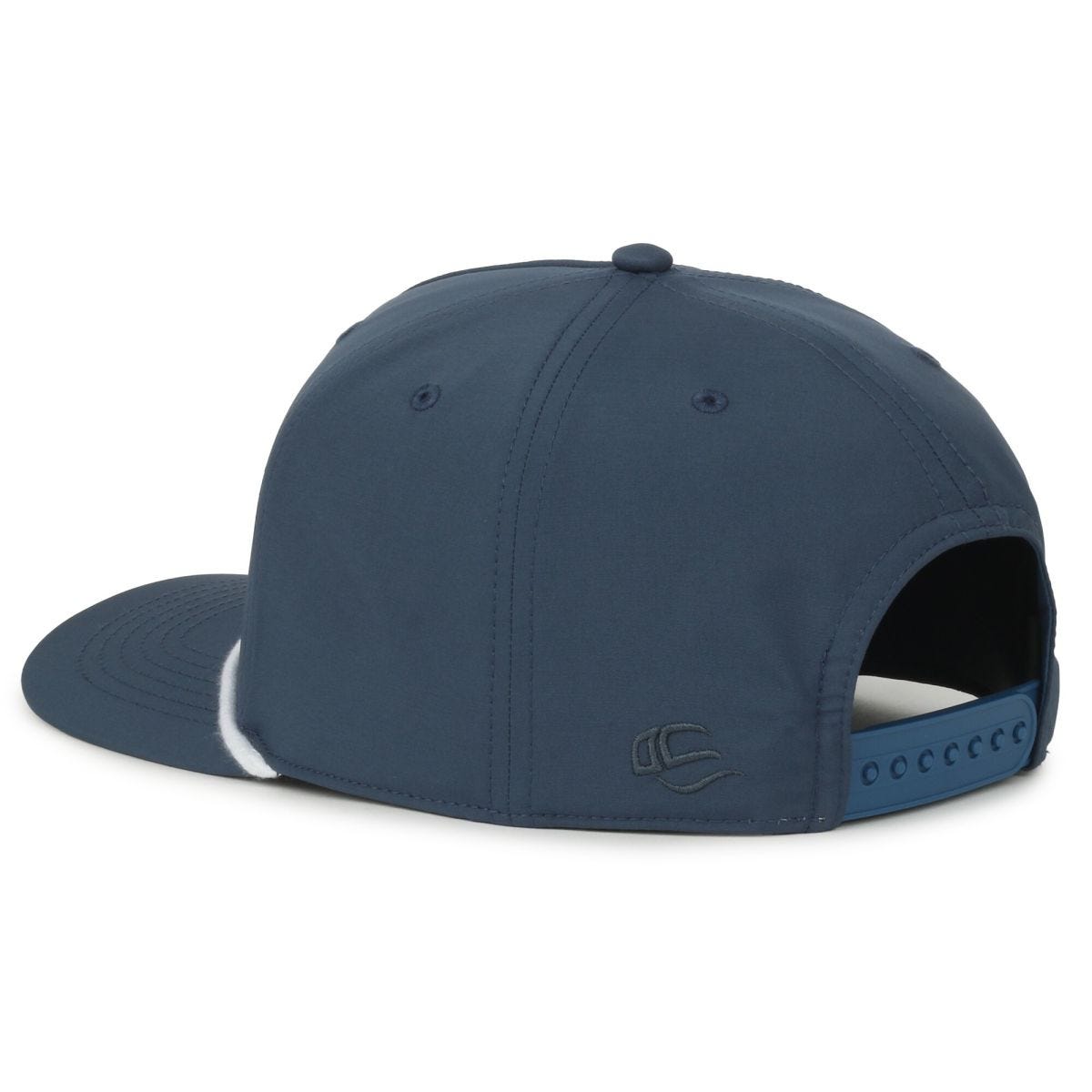 OC Sports OC558 Recycled Solid Back Cord Cap - Slate White Cord