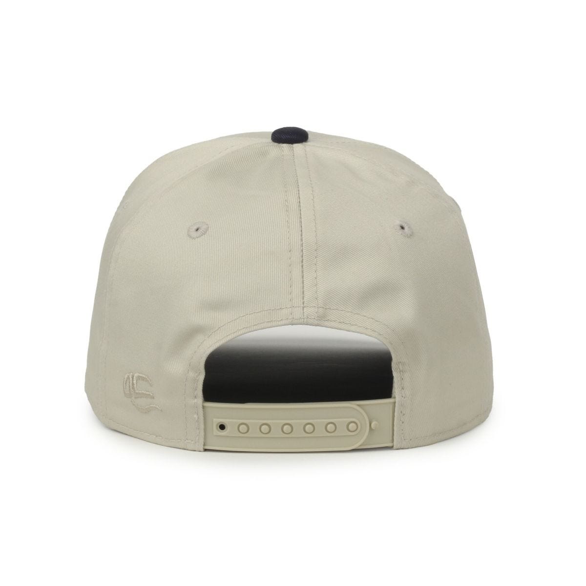 OC Sports OC560 Two-Tone 5-Panel Cap - Ivory Navy