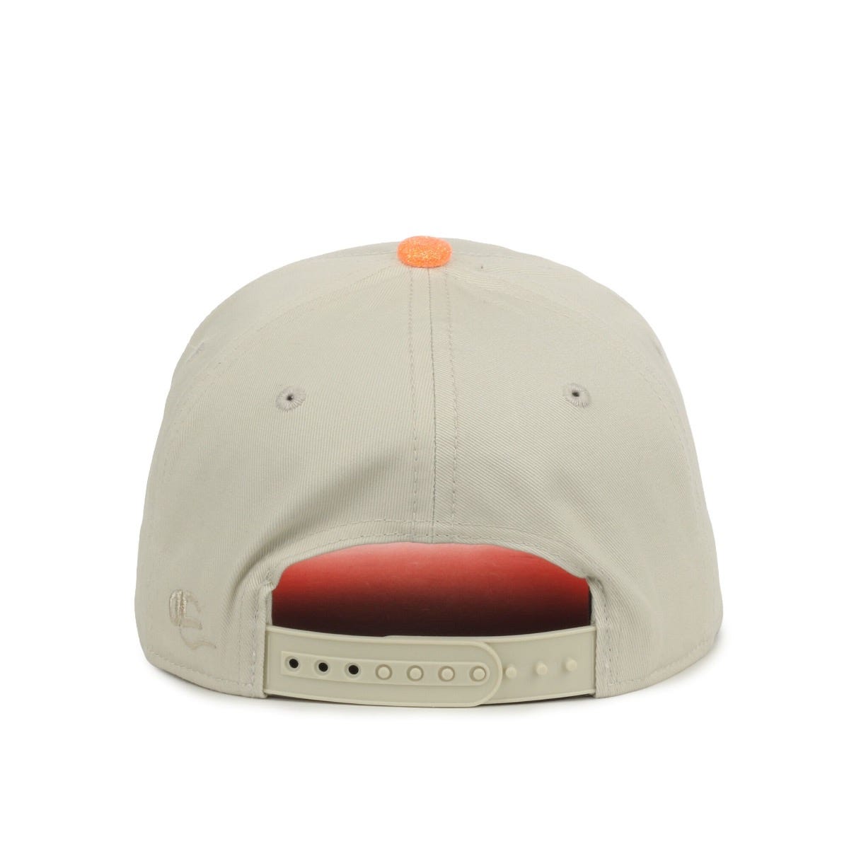 OC Sports OC560GLTR Two-Tone 5-Panel Glitter Cap - Ivory Sherbet