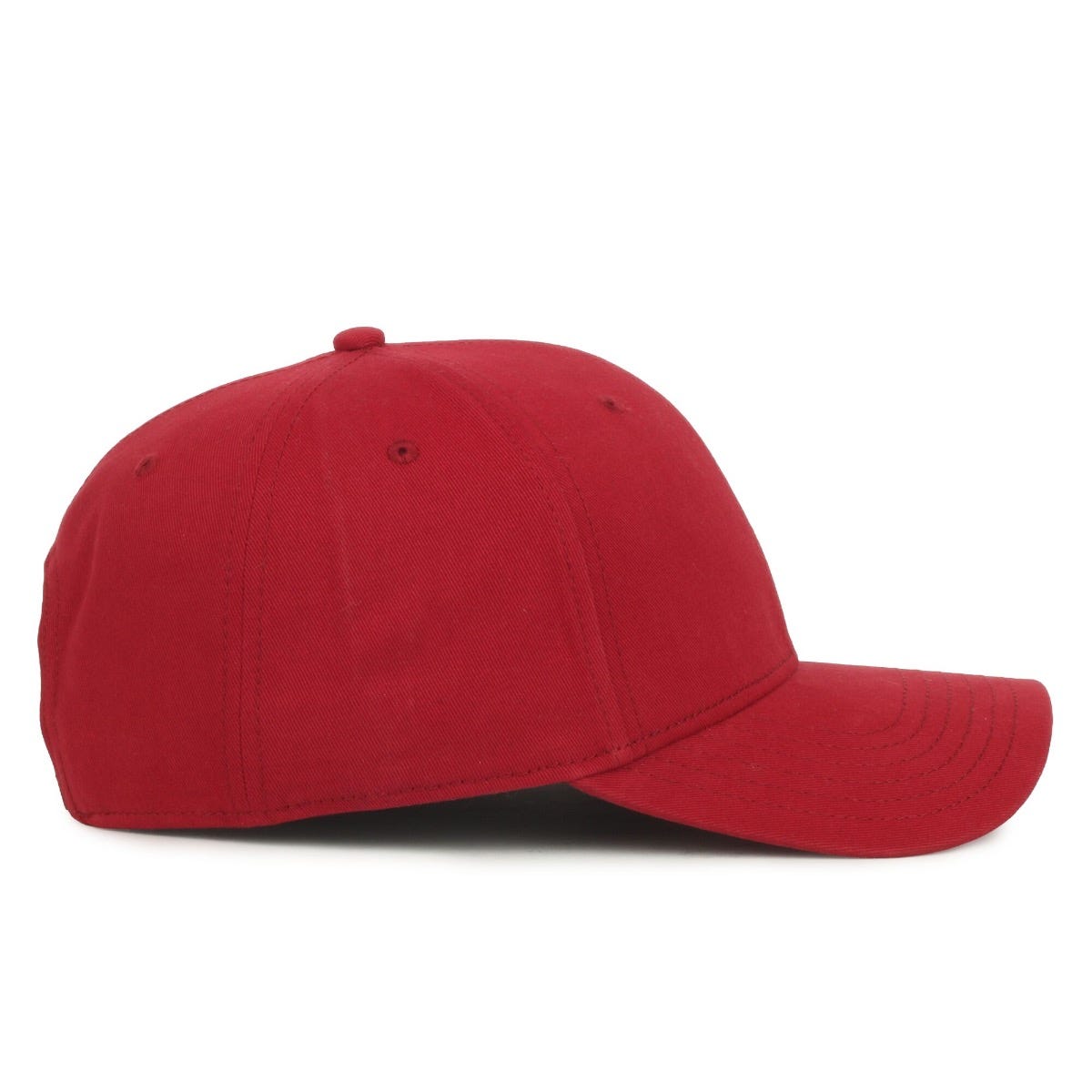 OC Sports OC603 Modern Solid Back Cap - Cardinal