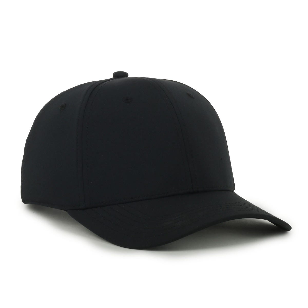 OC Sports OC605PF Modern Performance Solid Back Cap - Black