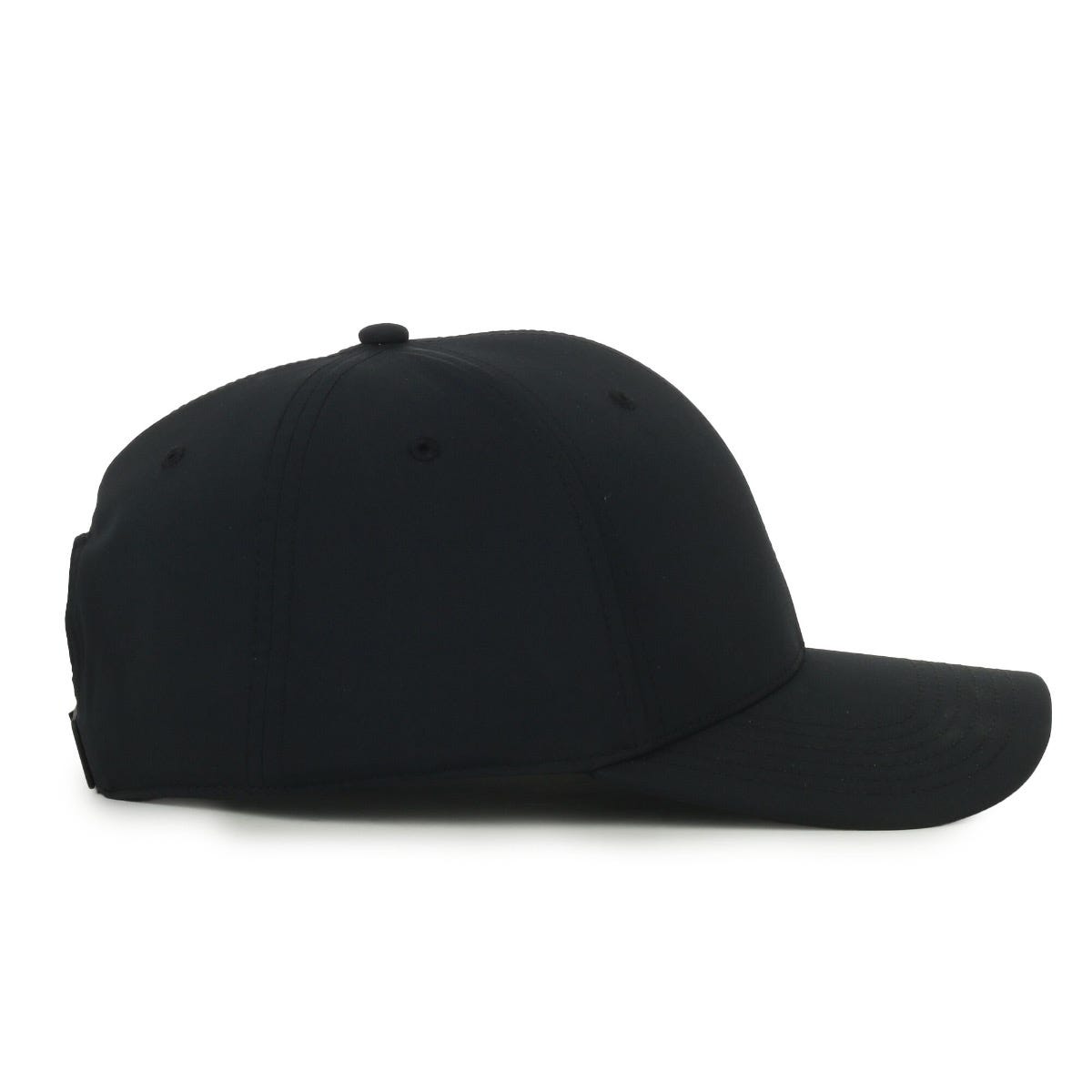 OC Sports OC605PF Modern Performance Solid Back Cap - Black