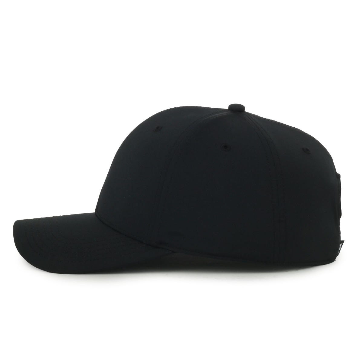 OC Sports OC605PF Modern Performance Solid Back Cap - Black