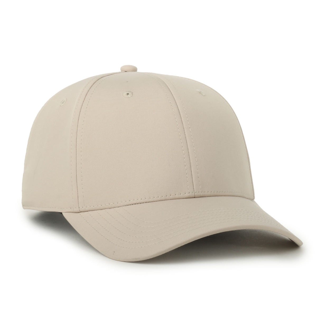 OC Sports OC605PF Modern Performance Solid Back Cap - Stone