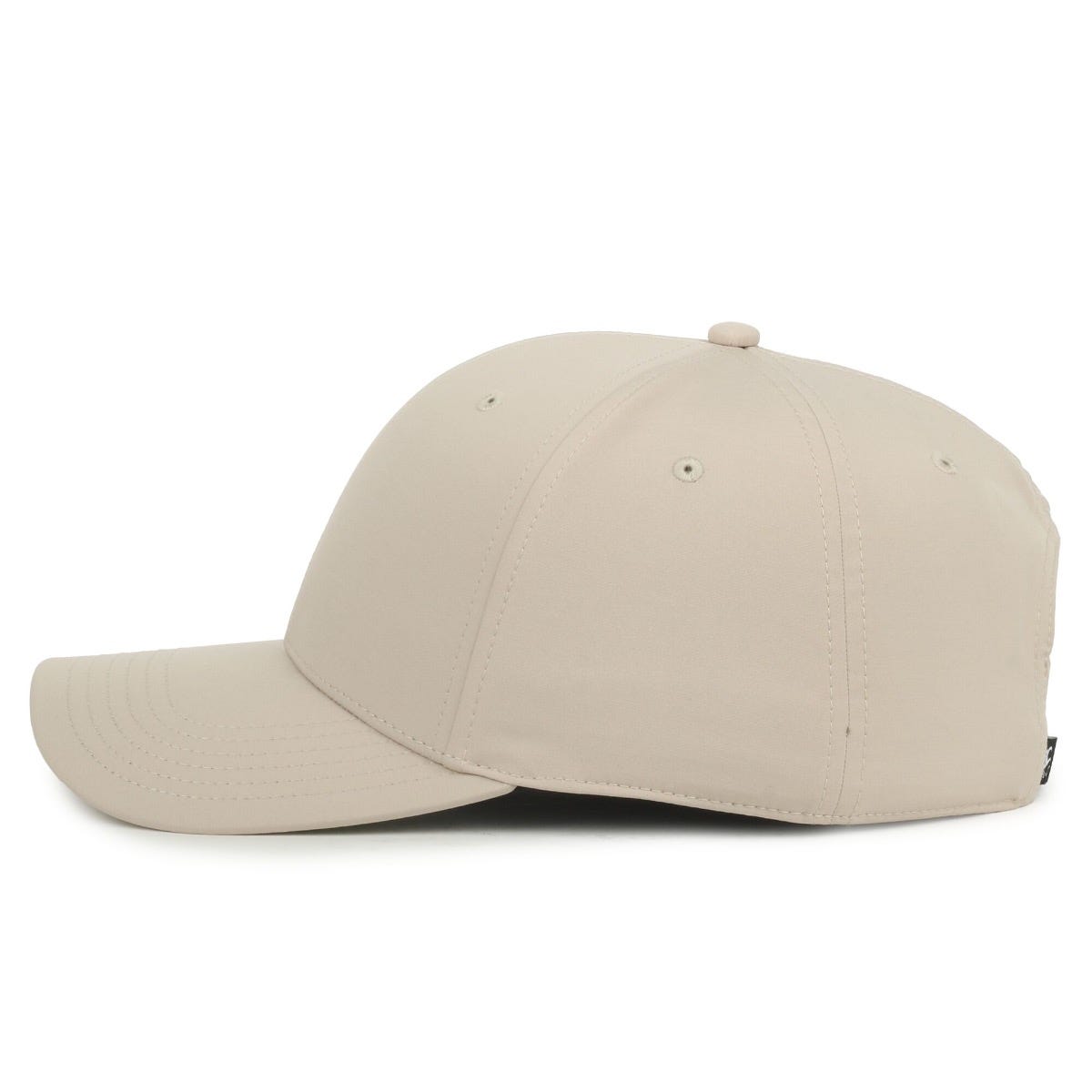 OC Sports OC605PF Modern Performance Solid Back Cap - Stone