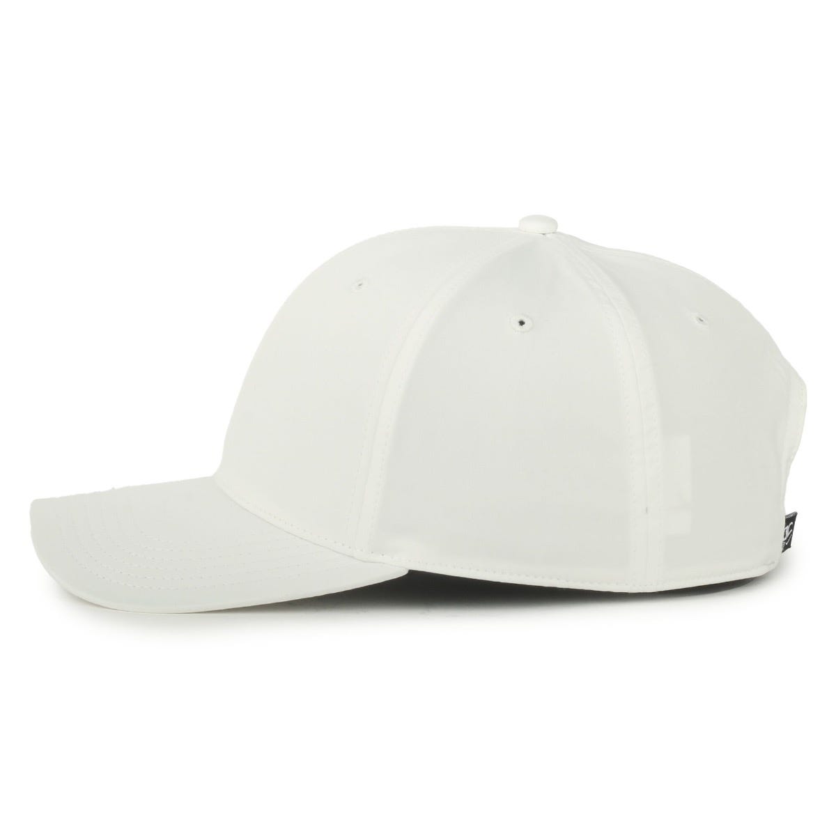 OC Sports OC605PF Modern Performance Solid Back Cap - White