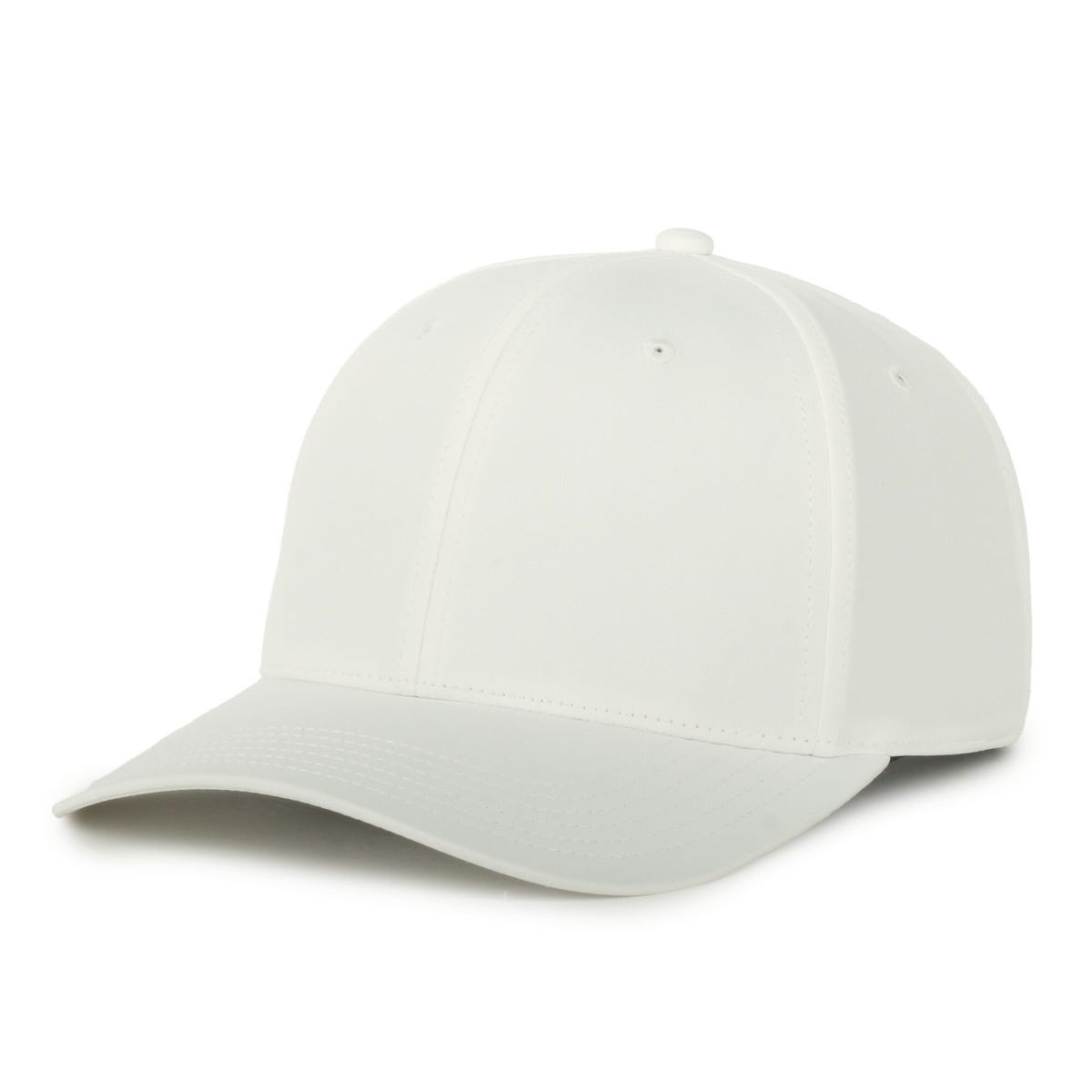 OC Sports OC605PF Modern Performance Solid Back Cap - White