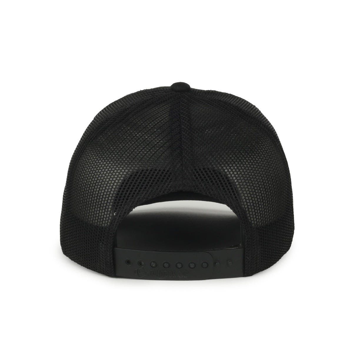 OC Sports OC770L Ladies Trucker Mesh Back Cap - Black Black