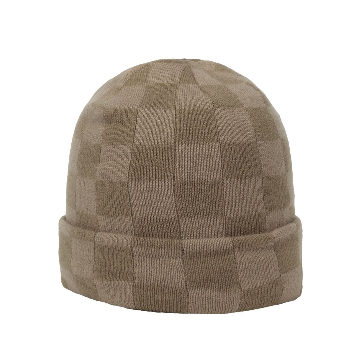 OC Sports OC810 Acrylic Cuffed Knit Beanie - Khaki