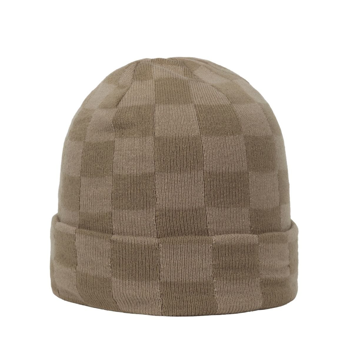 OC Sports OC810 Acrylic Cuffed Knit Beanie - Khaki