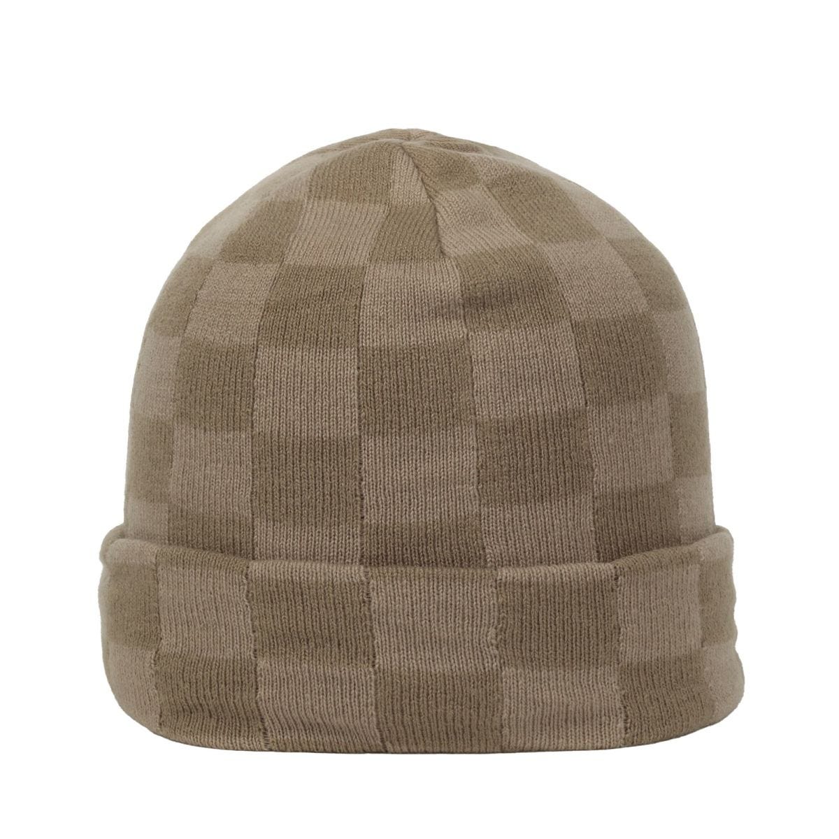 OC Sports OC810 Acrylic Cuffed Knit Beanie - Khaki