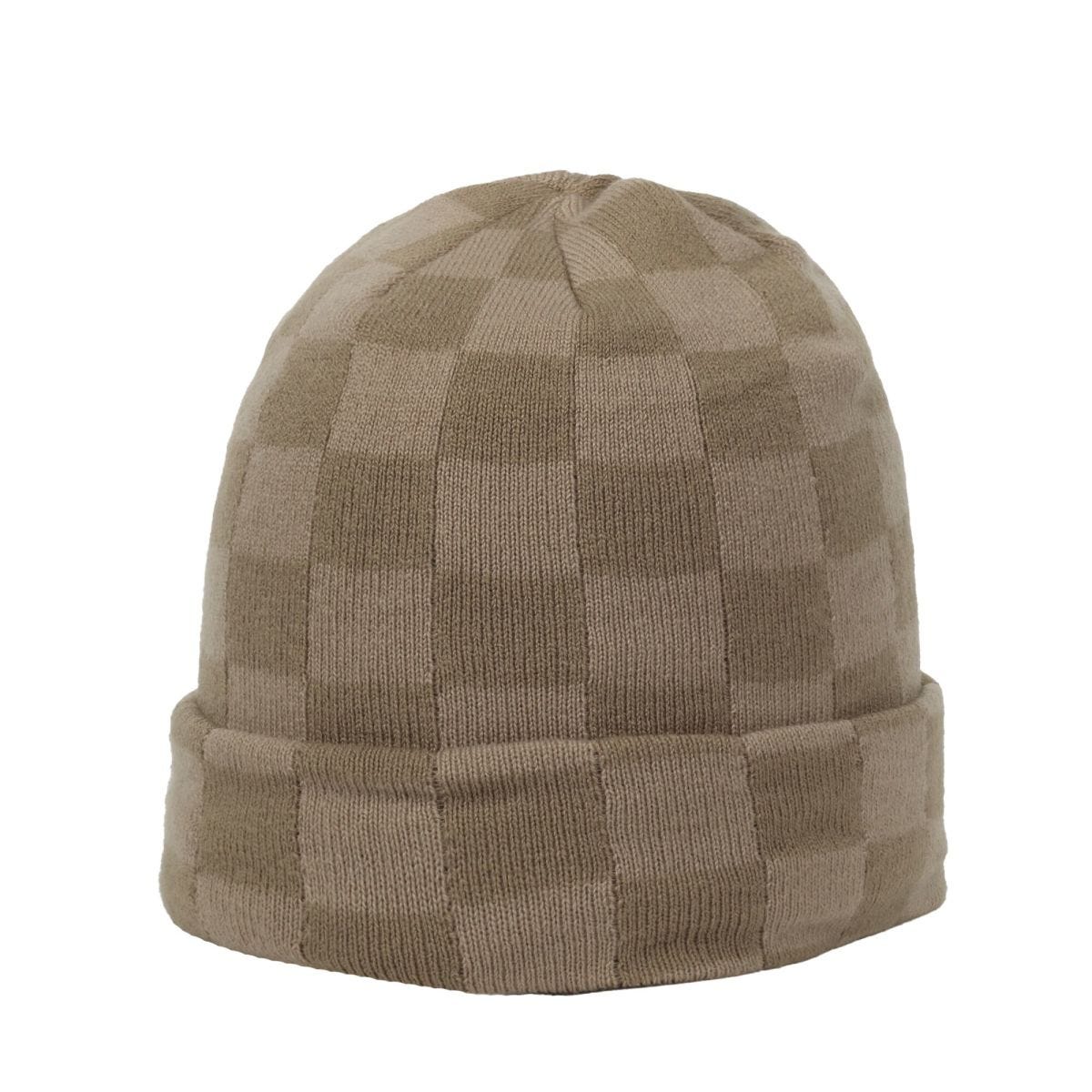 OC Sports OC810 Acrylic Cuffed Knit Beanie - Khaki
